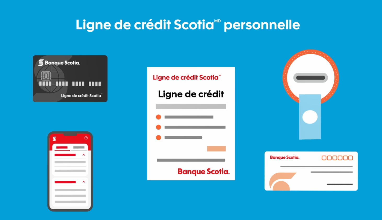 Voir la vidéo Comment accéder à votre ligne de crédit et l’utiliser.